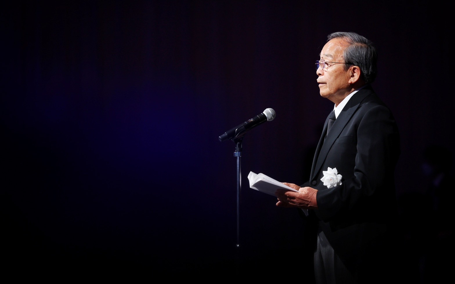 弔辞 トヨタ自動車株式会社 代表取締役 内山田竹志氏