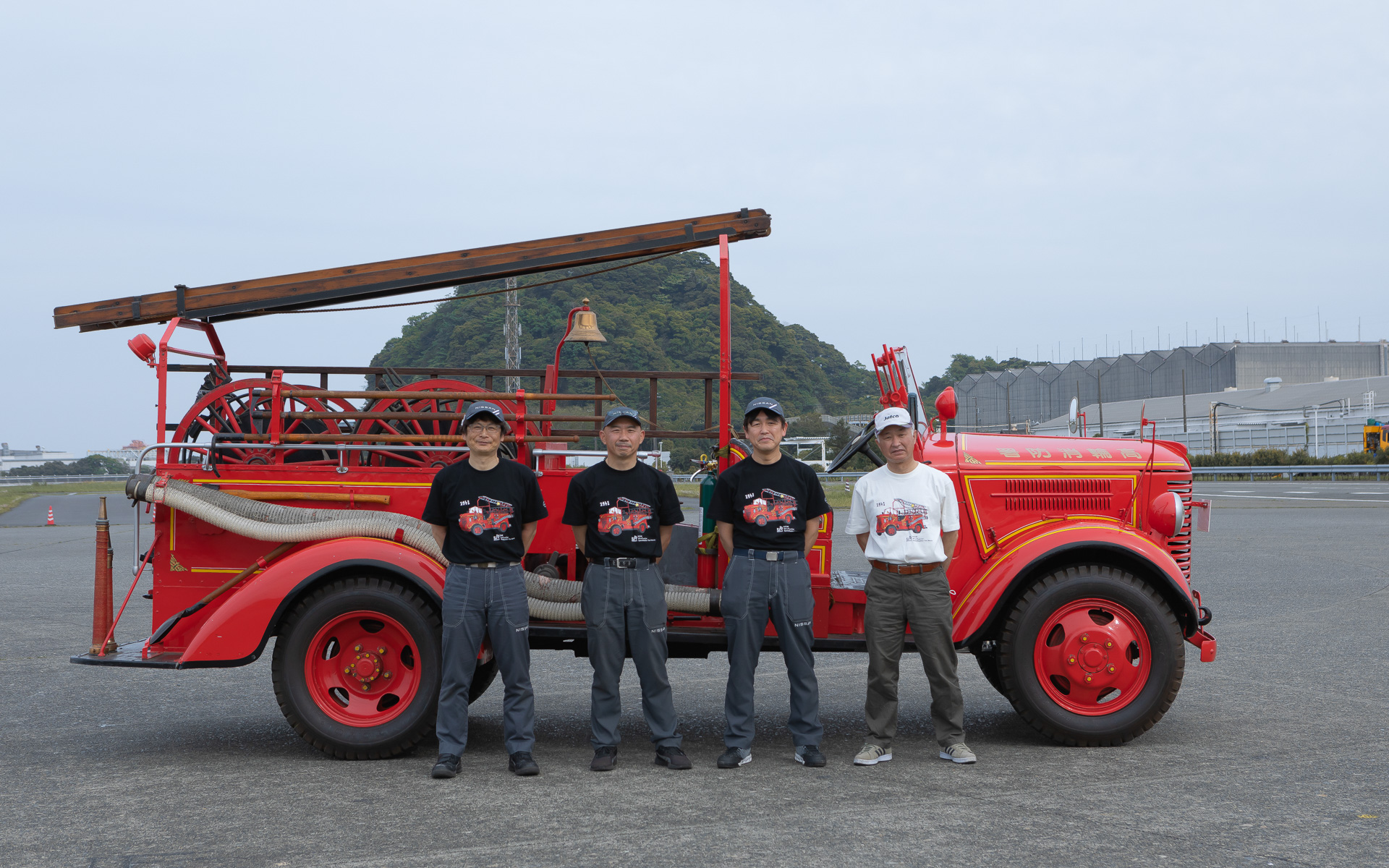 ニッサン180型消防ポンプ自動車