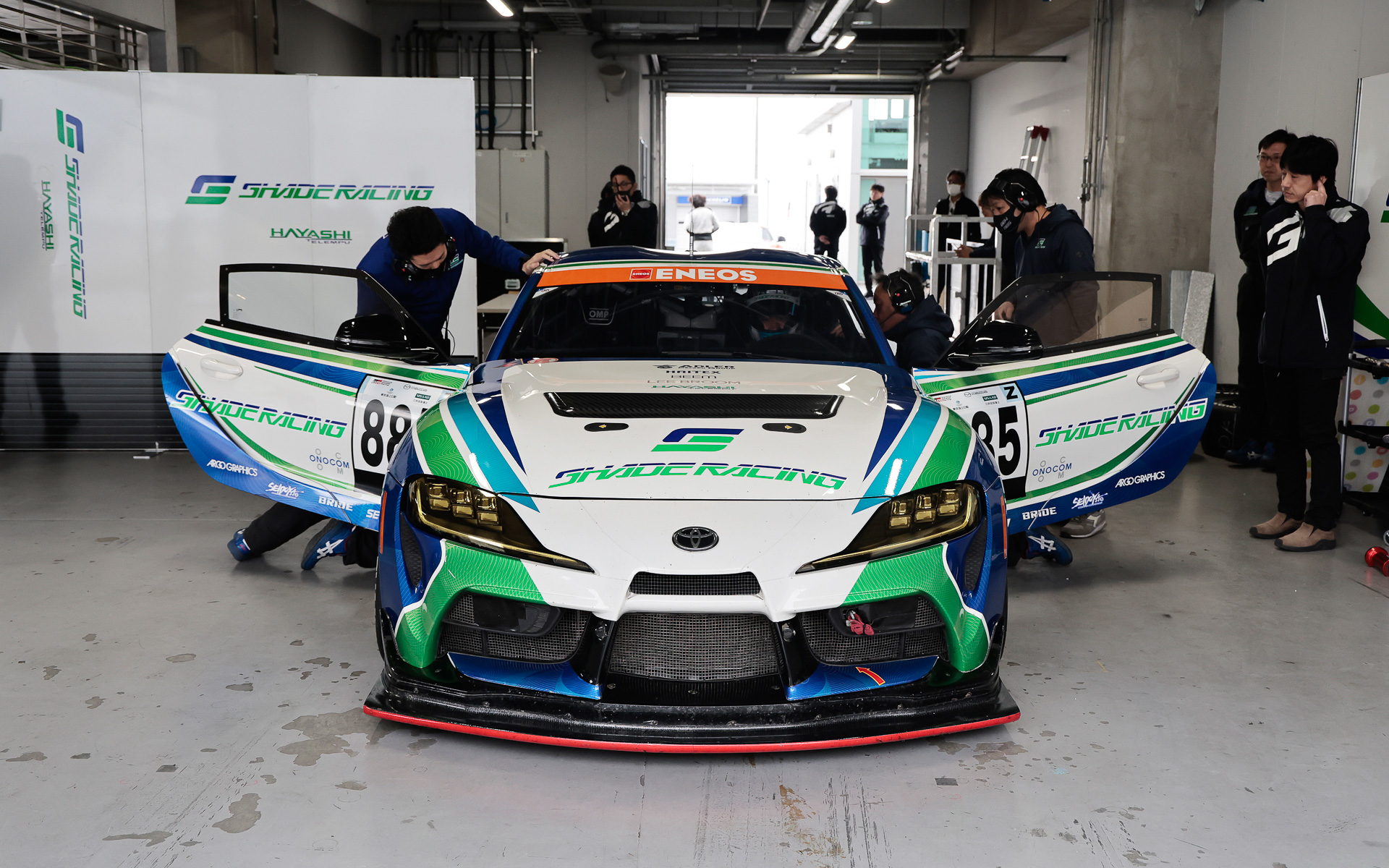 今回試乗したレース専用車両「GRスープラ GT4」