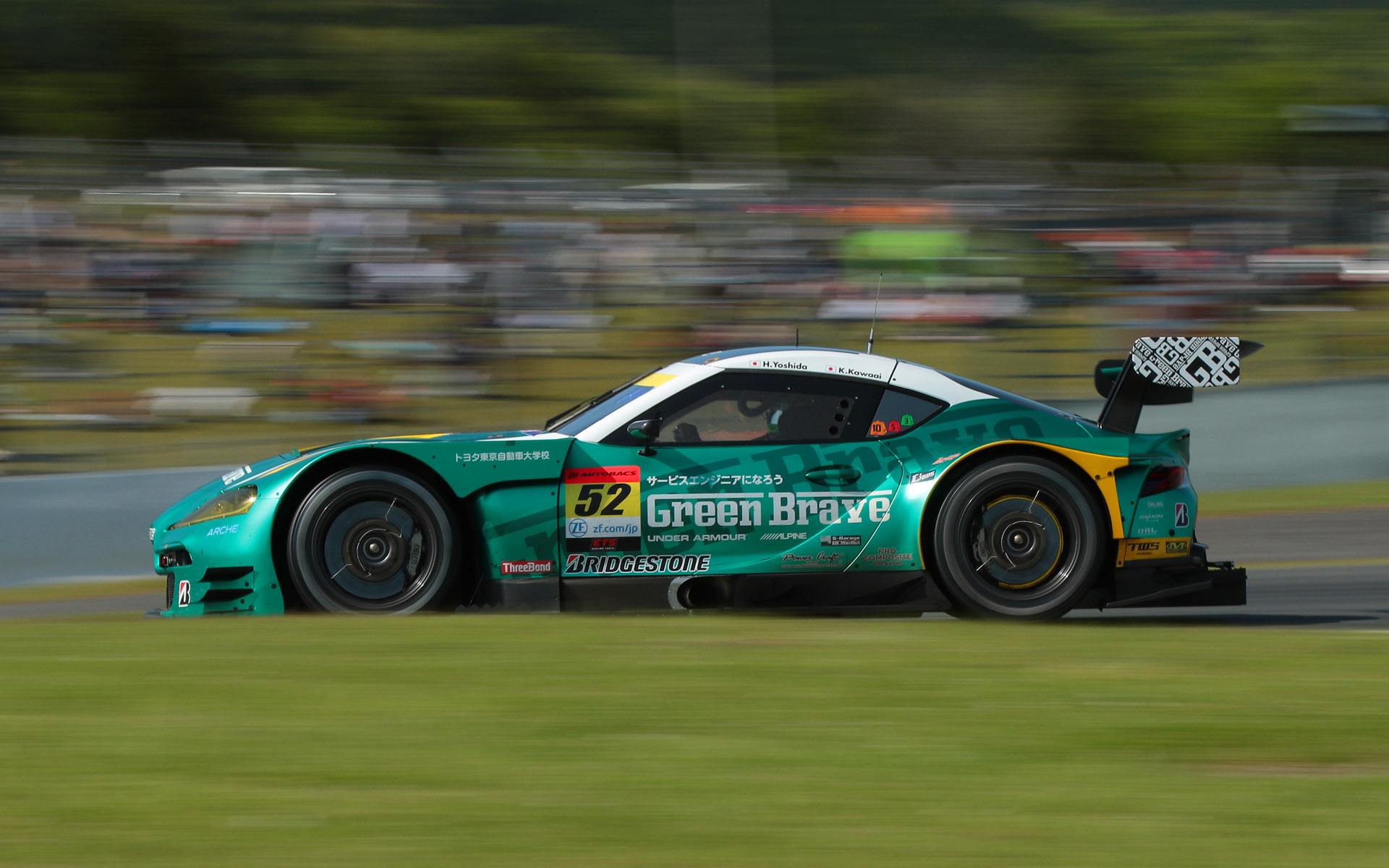 GT300クラス3位は52号車 埼玉トヨペットGB GR Supra GT（吉田広樹/川合孝汰組、BS）