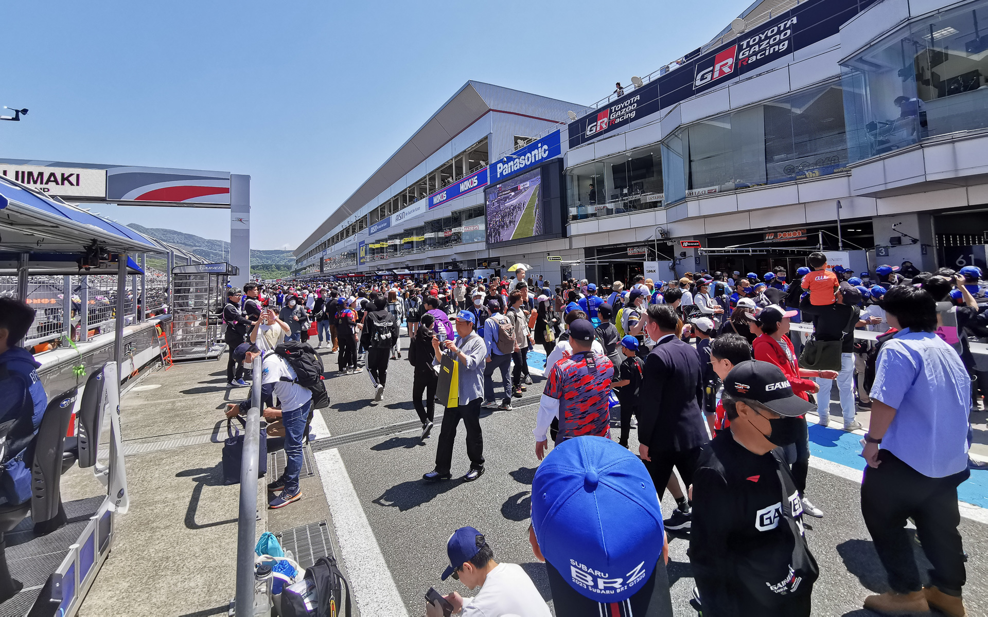 5月4日は4万8600人もの観客が富士スピードウェイでSUPER GTを楽しんだ