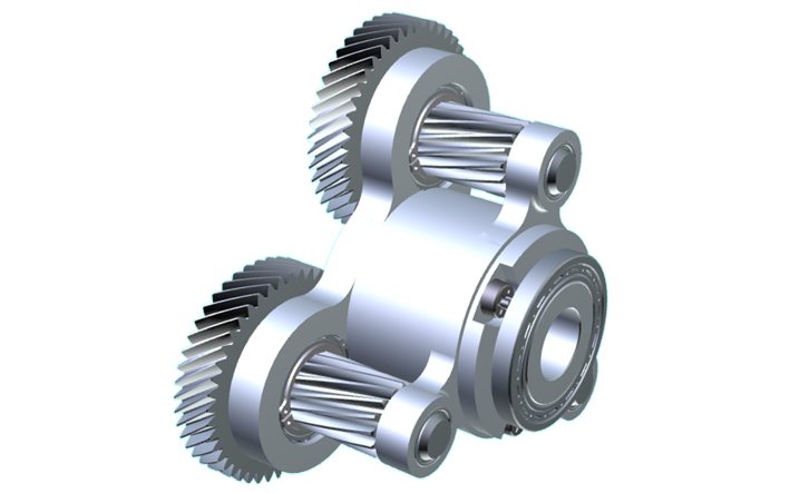 遊星減速キャリア一体「JTEKT Ultra Compact Diff.」のイメージ