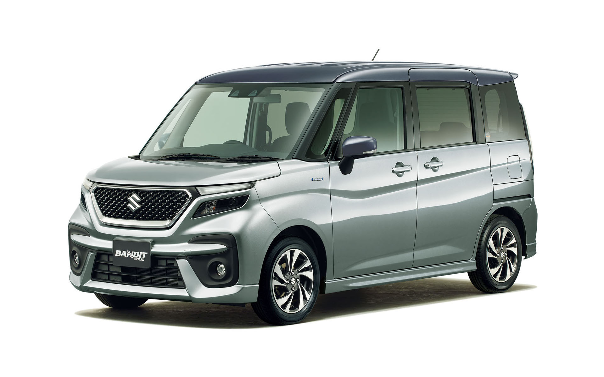 ソリオ バンディット HYBRID MV プレミアムシルバーメタリック ガンメタリック2トーンルーフ