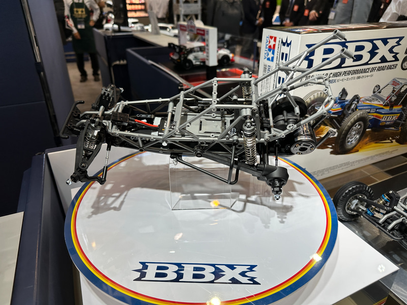 静岡ホビーショー、WRCマシン「GRヤリス」がタミヤブースに登場 1/10の