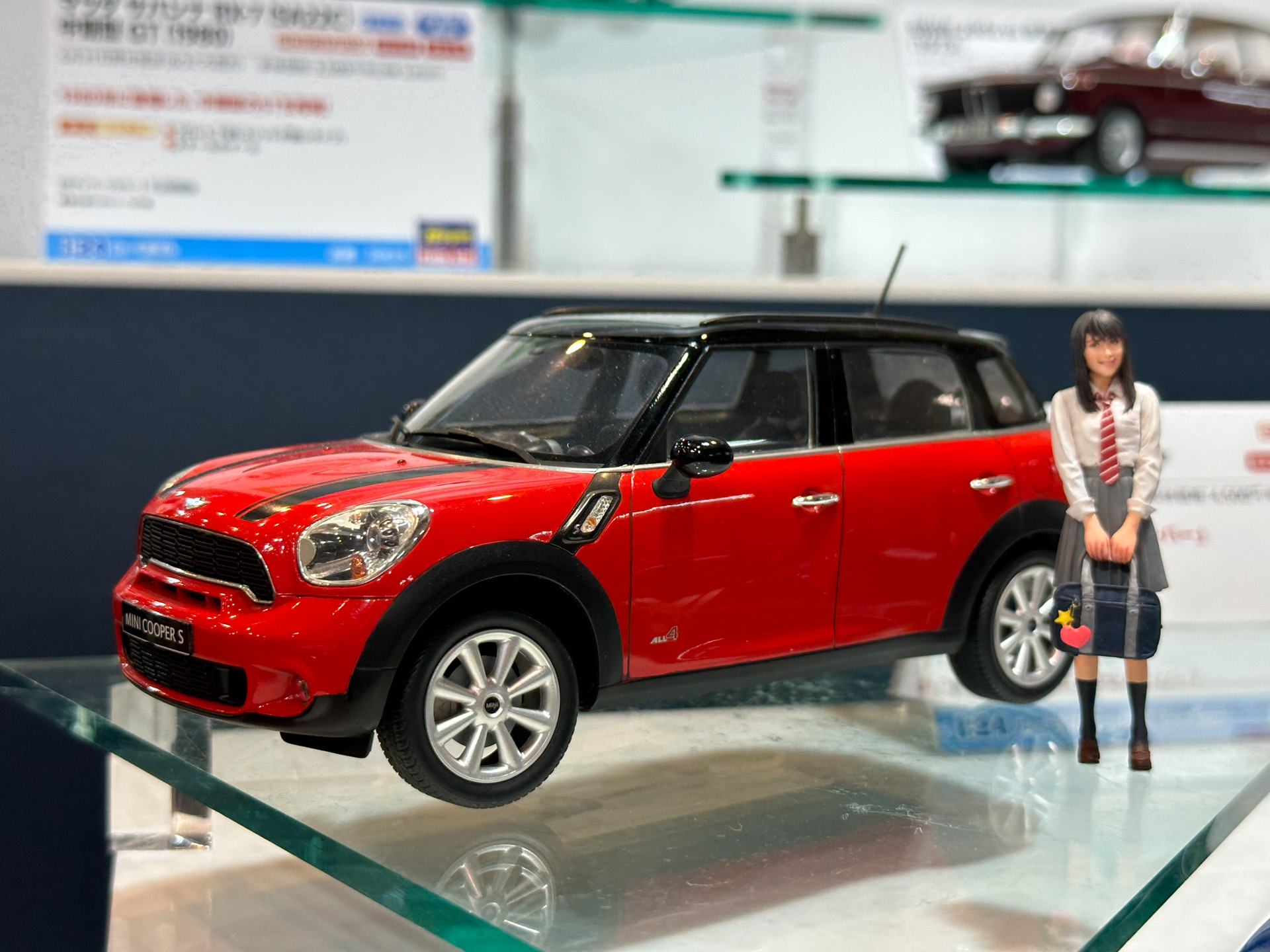 ミニ クロスオーバー w/女子学生フィギュア