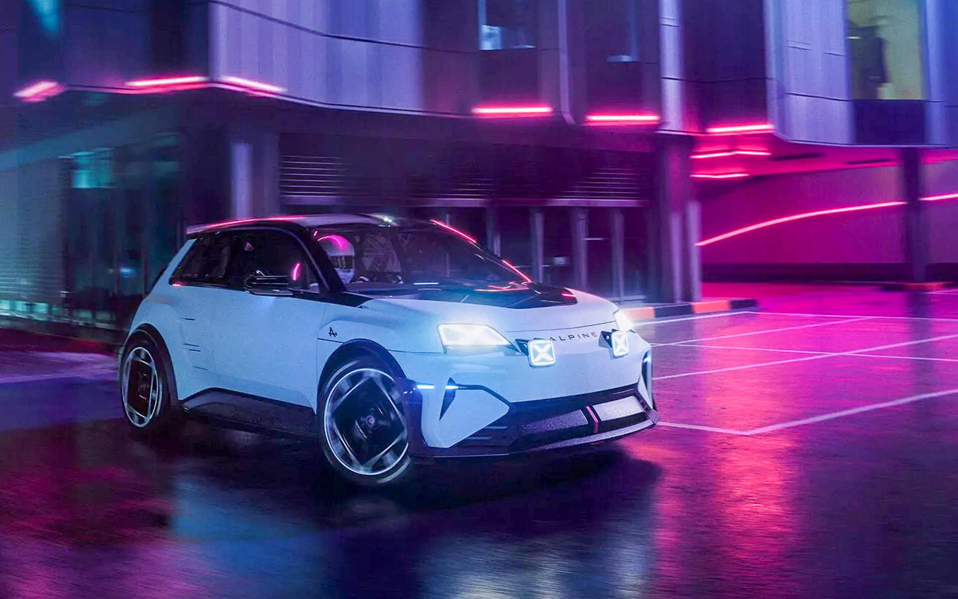 アルピーヌの新型スポーツバッテリEVコンセプトカー「A290_β」