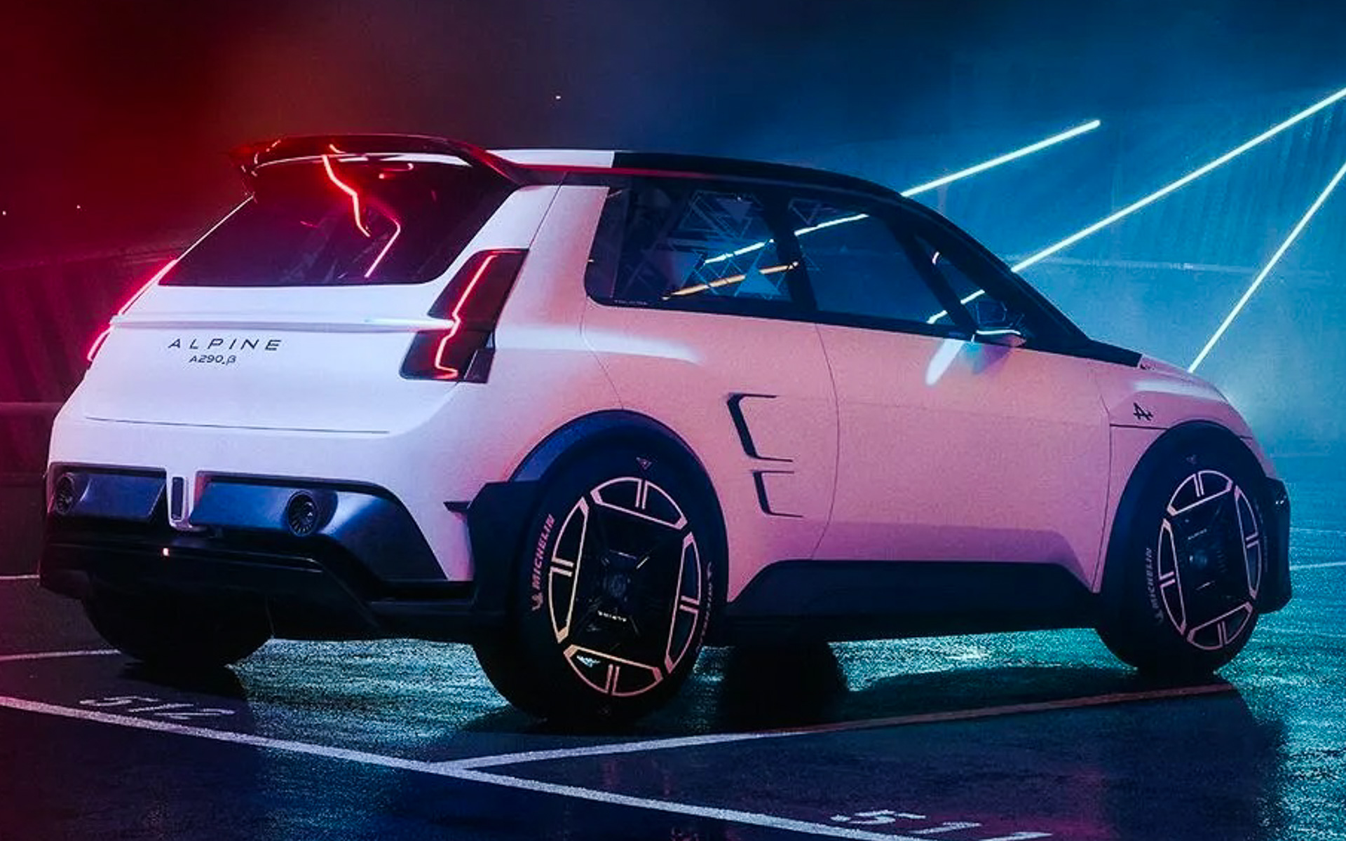 アルピーヌの新型スポーツBEVコンセプトカー「A290_β」