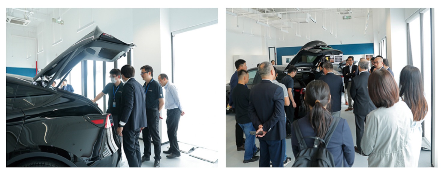 旭化成のオーディオプロフェッショナルが監修した「まるでそこにいるかのような音の世界」を、ガレージラボにあるオートモーティブ室内で体験できる