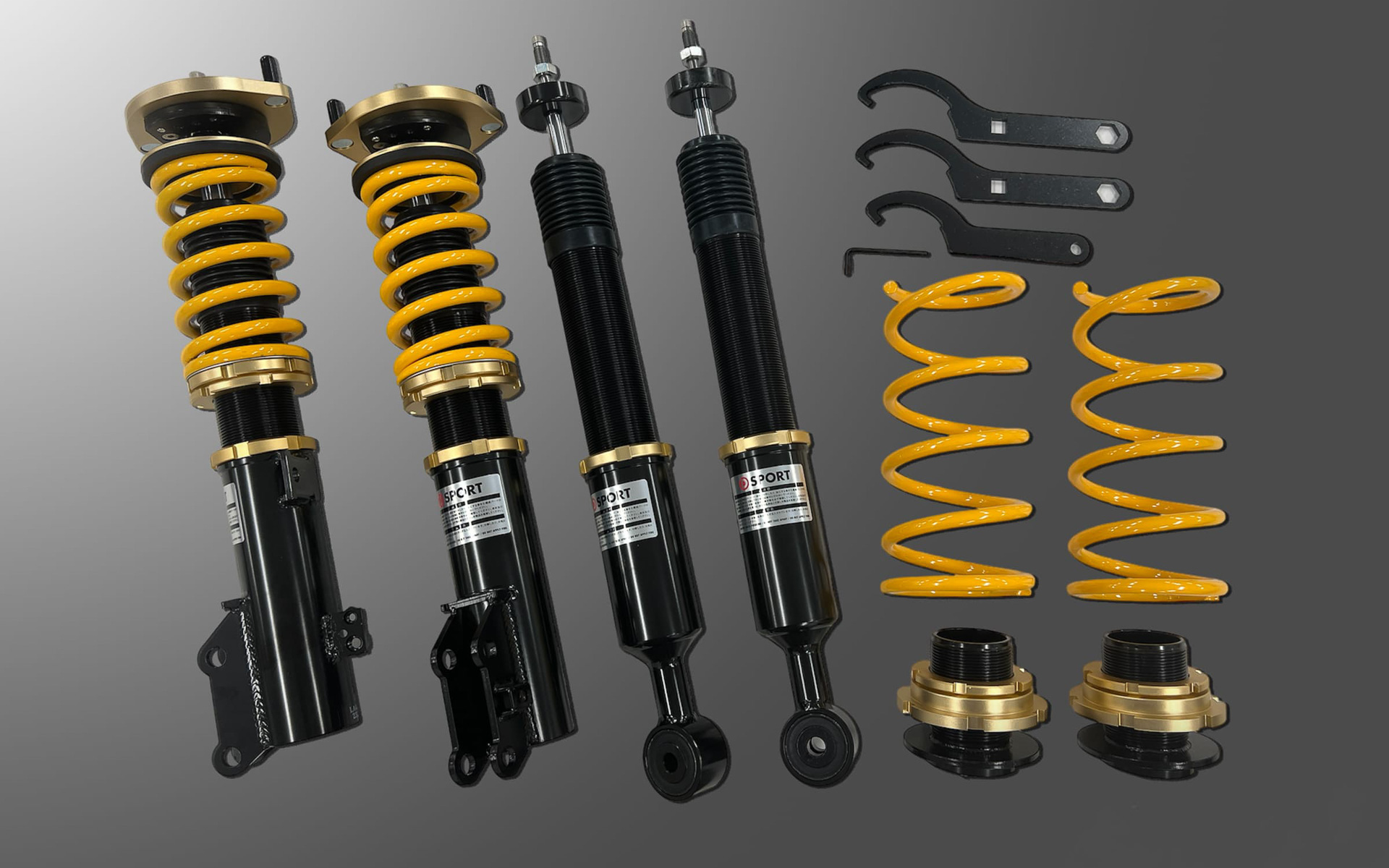 D-SPORTのコペン用「S-SPEC サスペンションキット」を発売（写真はLA440K/A用）