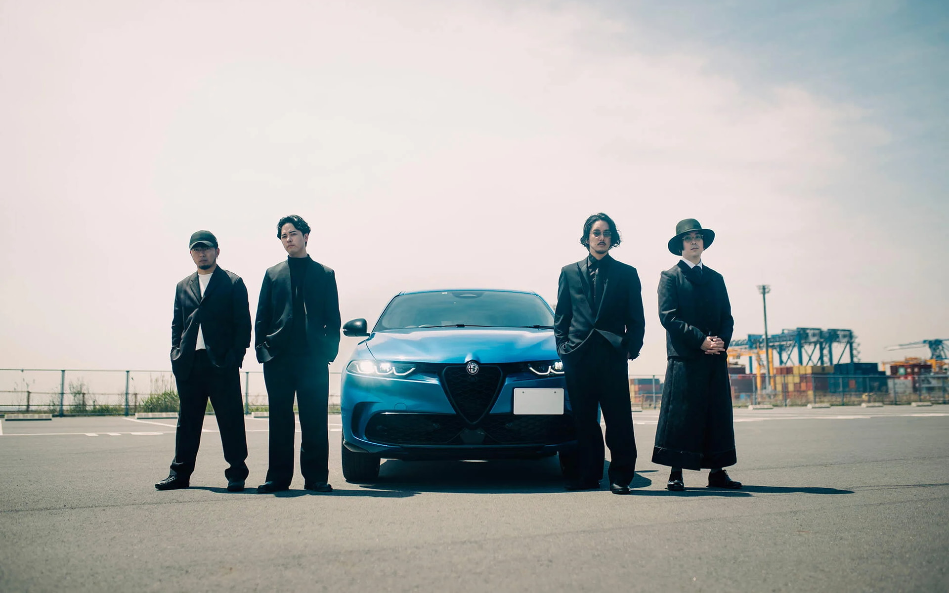 アルファ ロメオ「トナーレ」とエクスペリメンタル・ソウルバンド「WONK」がコラボレーション