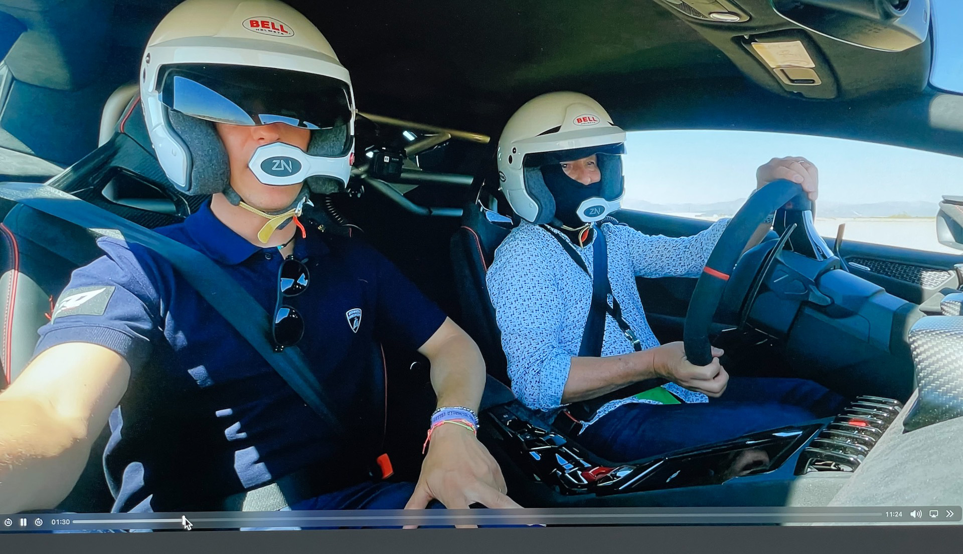 動画とアプリで走行後にすぐに自分の走りを確認することができた