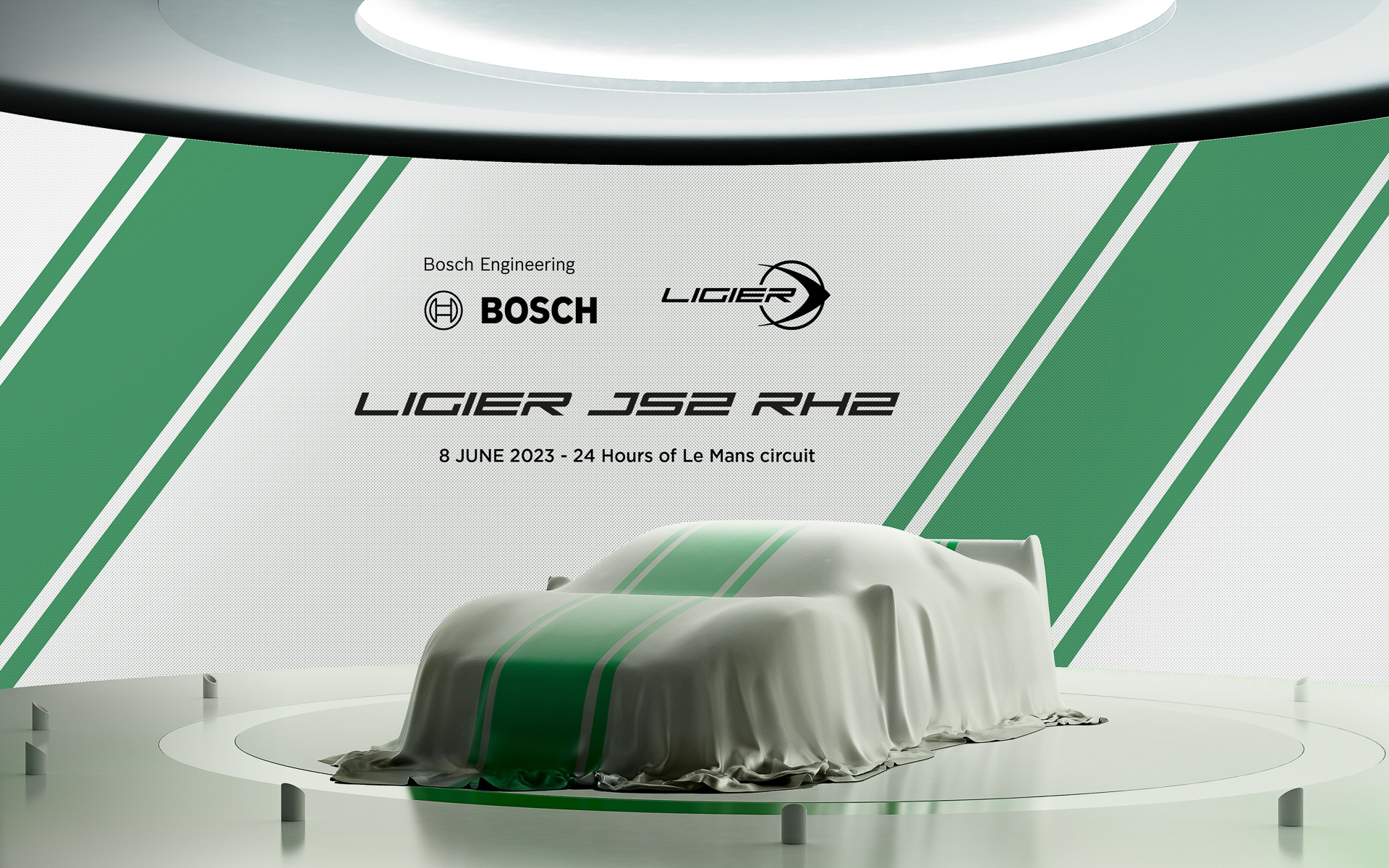 ボッシュがリジェと水素エンジン搭載車「JS2 RH2」の共同開発に着手した