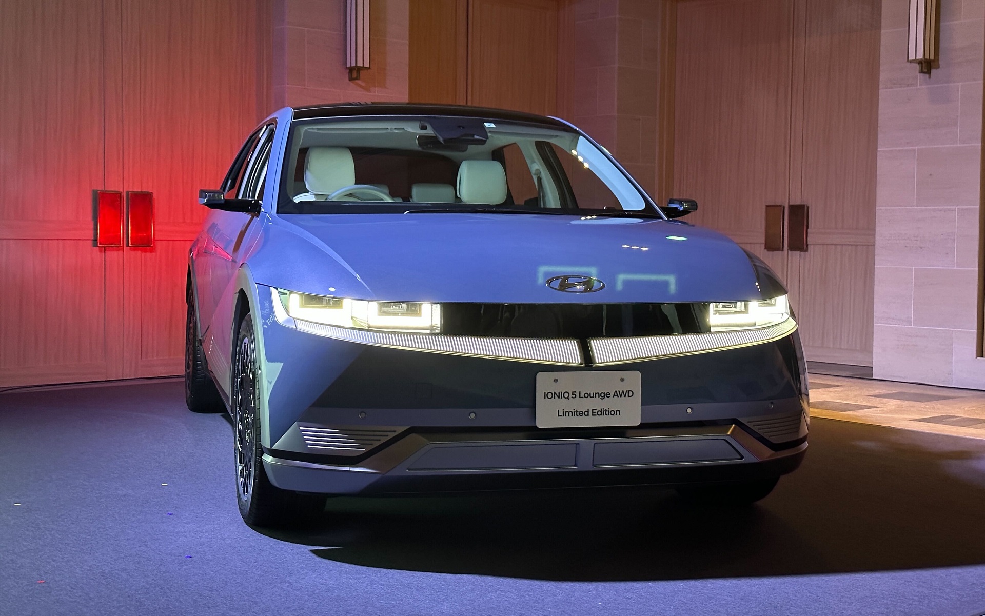 アップデートされたIONIQ 5の限定モデル「IONIQ 5 Lounge AWD Limited Edition」も初公開