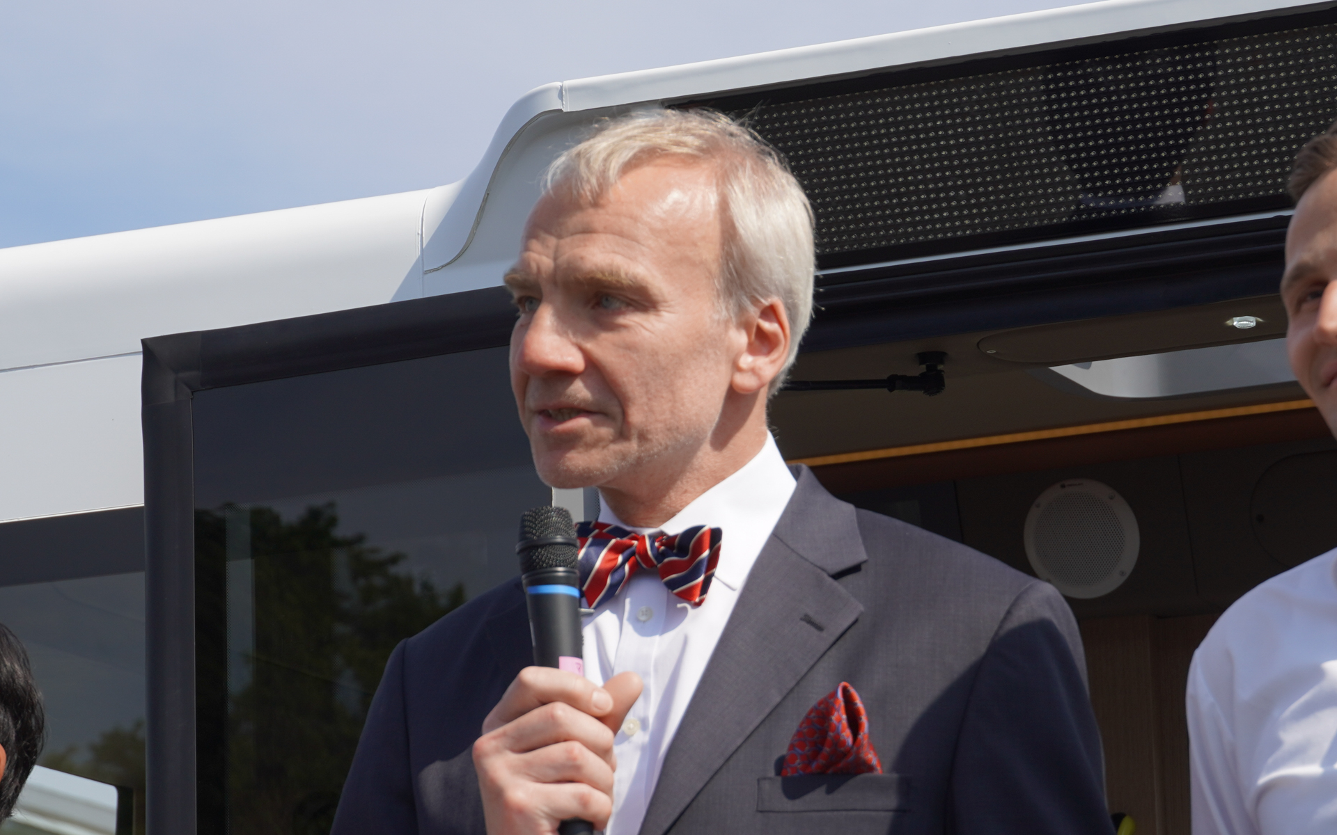 エストニア共和国大使のヴァイノ・レイナルト氏