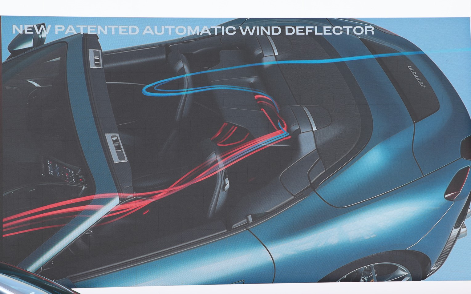 特許を取得したという新たなウインドウ・ディフレクター