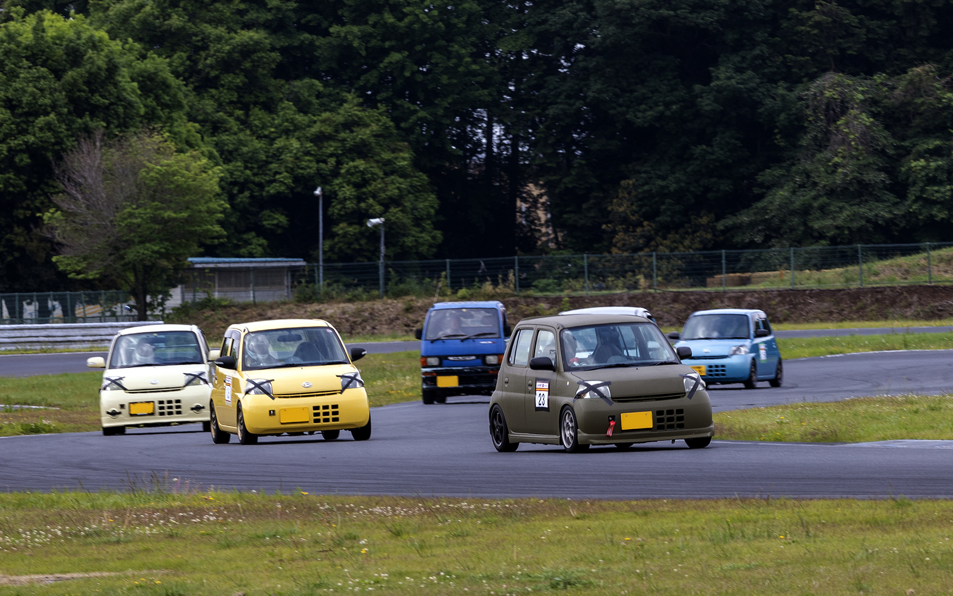 ダイチャレNAクラスの練習走行