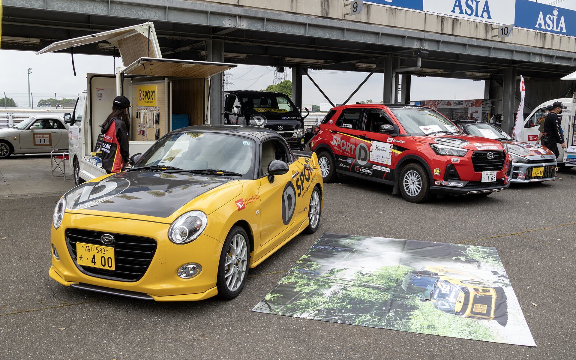 コペン セロのデモカーも展示