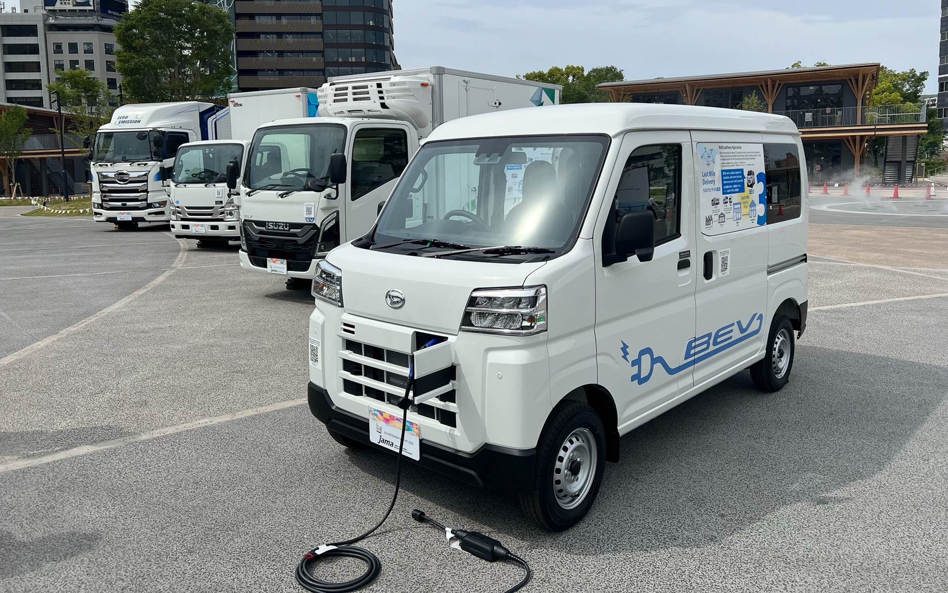 カーボンニュートラルロジスティックスのラストワンマイルを担う新型バッテリEV商用軽バン