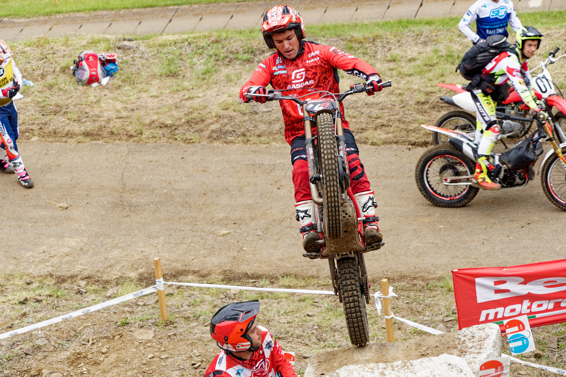 4年ぶりのトライアル世界選手権日本GP、2日目はブスト選手が優勝