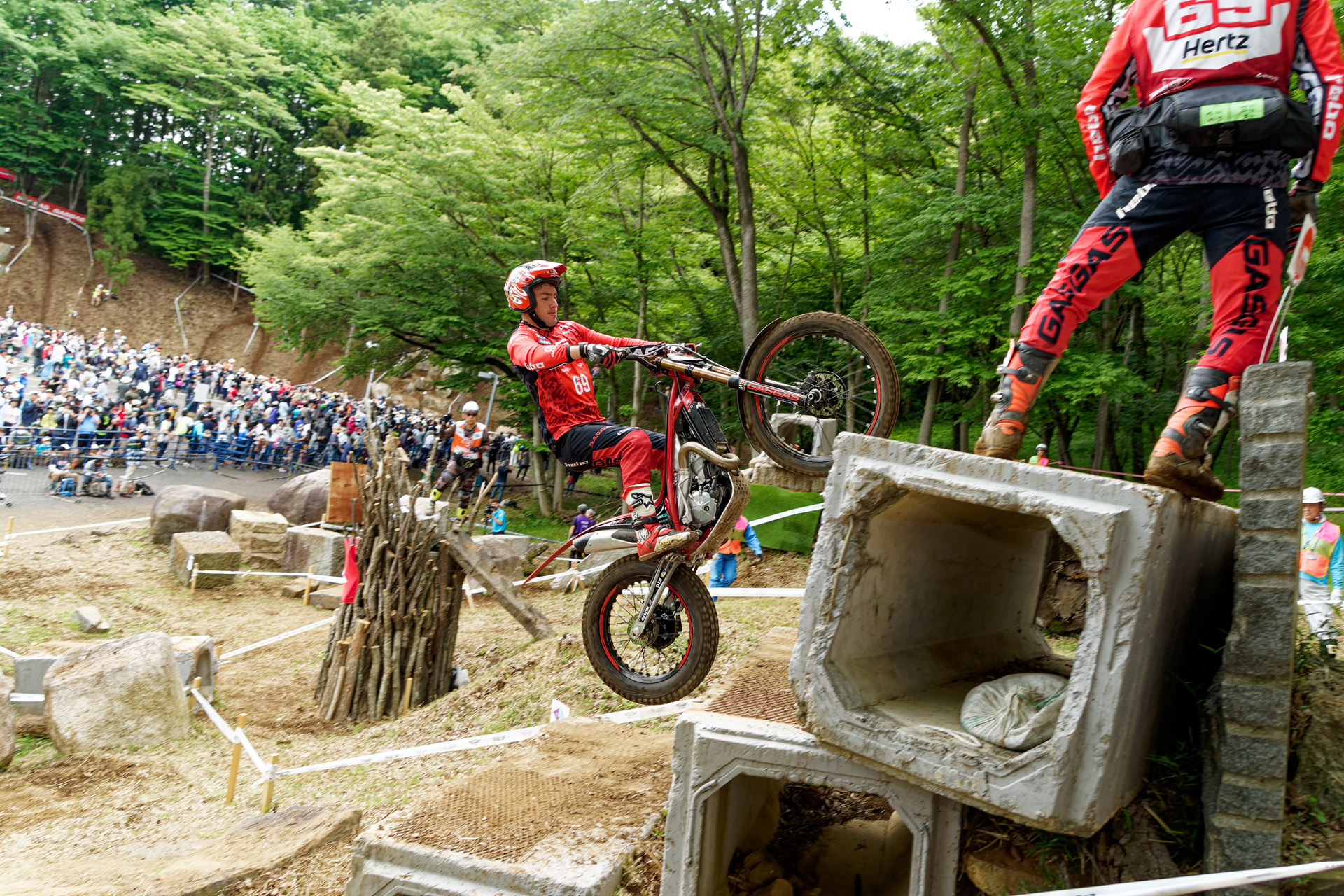 TrialGPクラス ハイメ・ブスト選手（1日目2位、2日目優勝）
