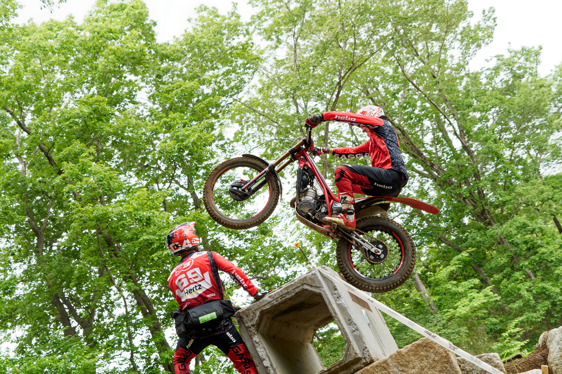 TrialGPクラス ハイメ・ブスト選手（1日目2位、2日目優勝）