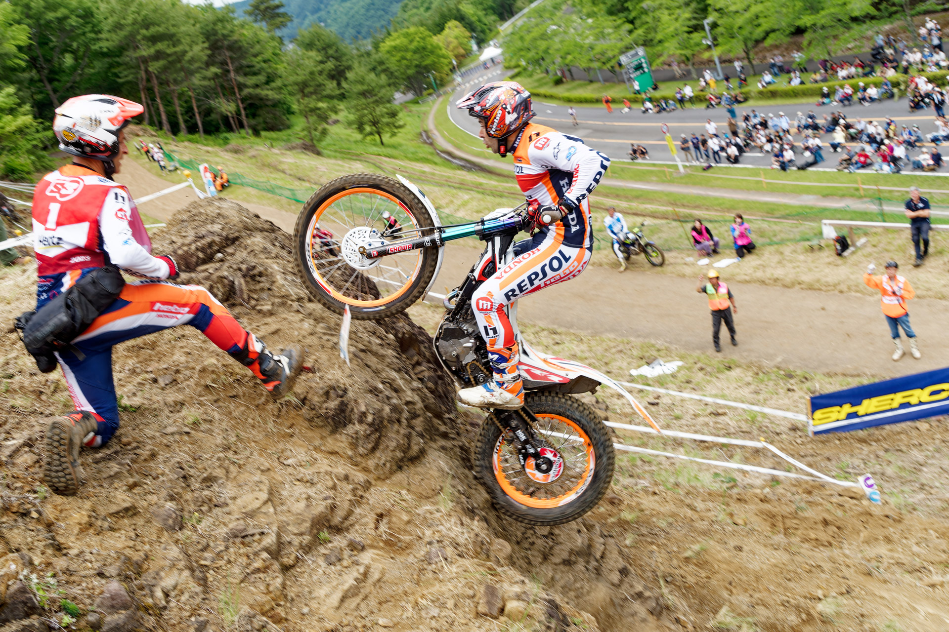 TrialGPクラス トニー・ボウ選手（1日目優勝、2日目2位）