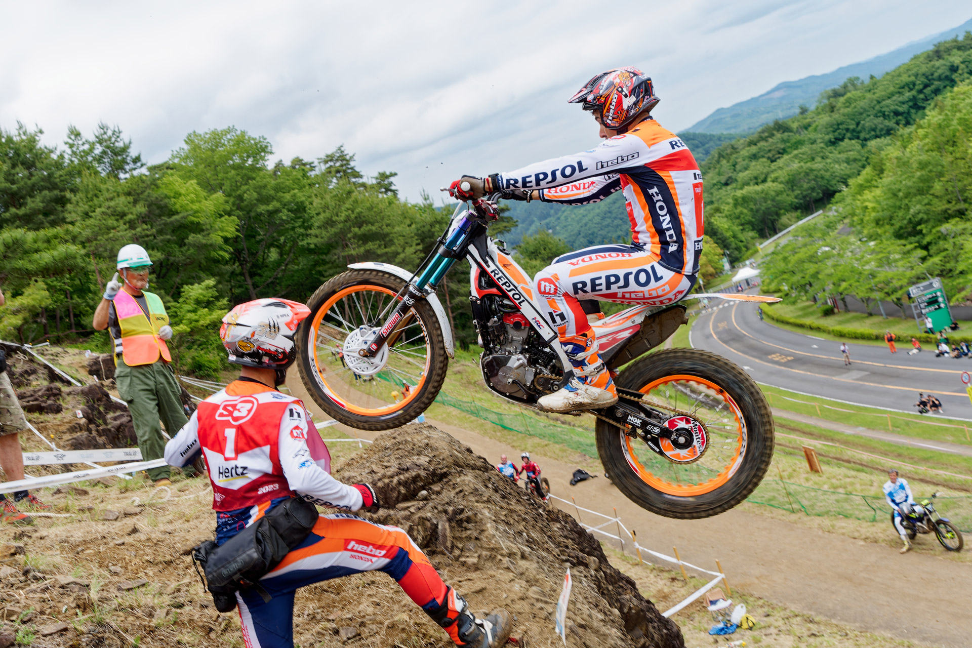 TrialGPクラス トニー・ボウ選手（1日目優勝、2日目2位）