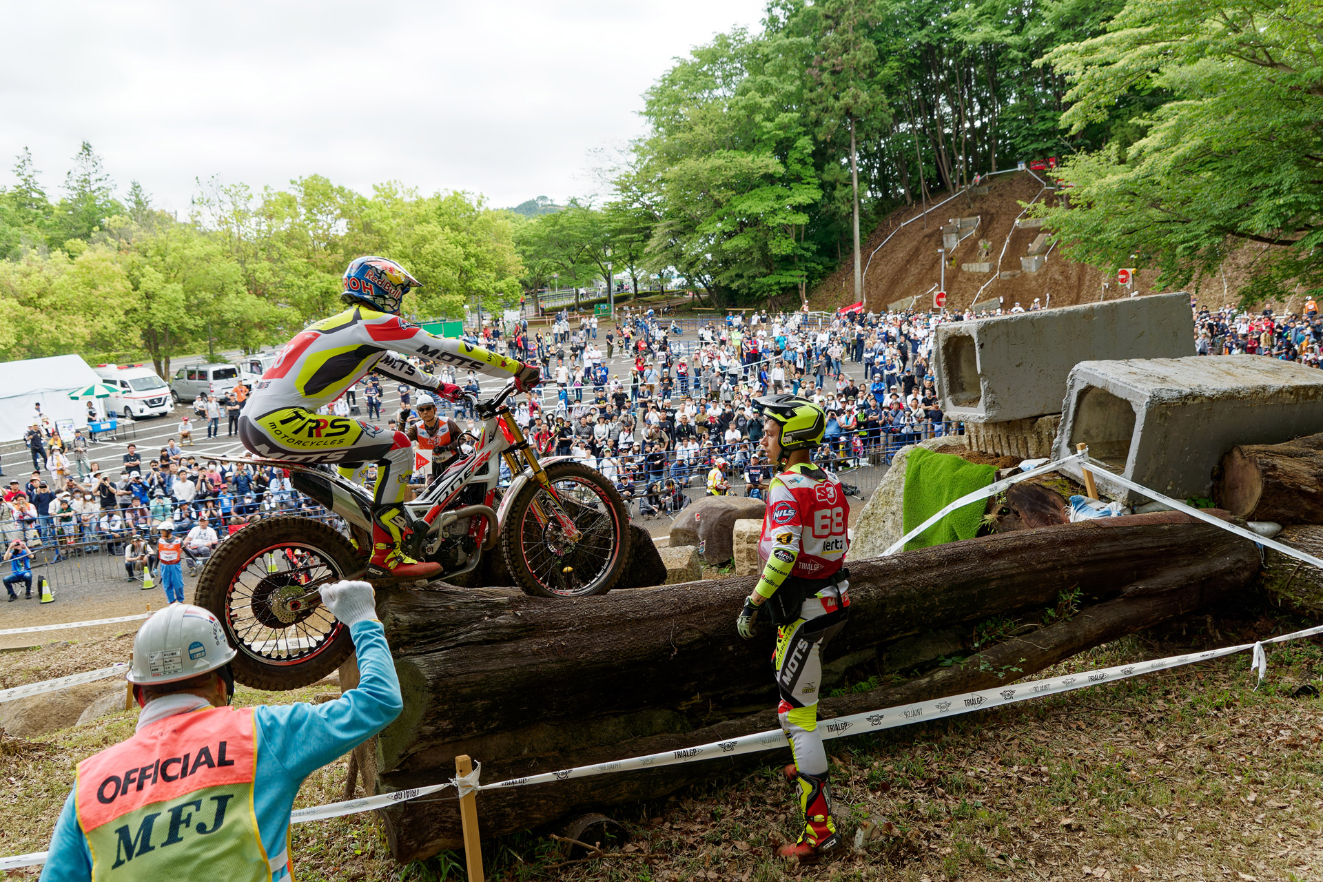 TrialGPクラス アダム・ラガ選手（1日目、2日目ともに3位）