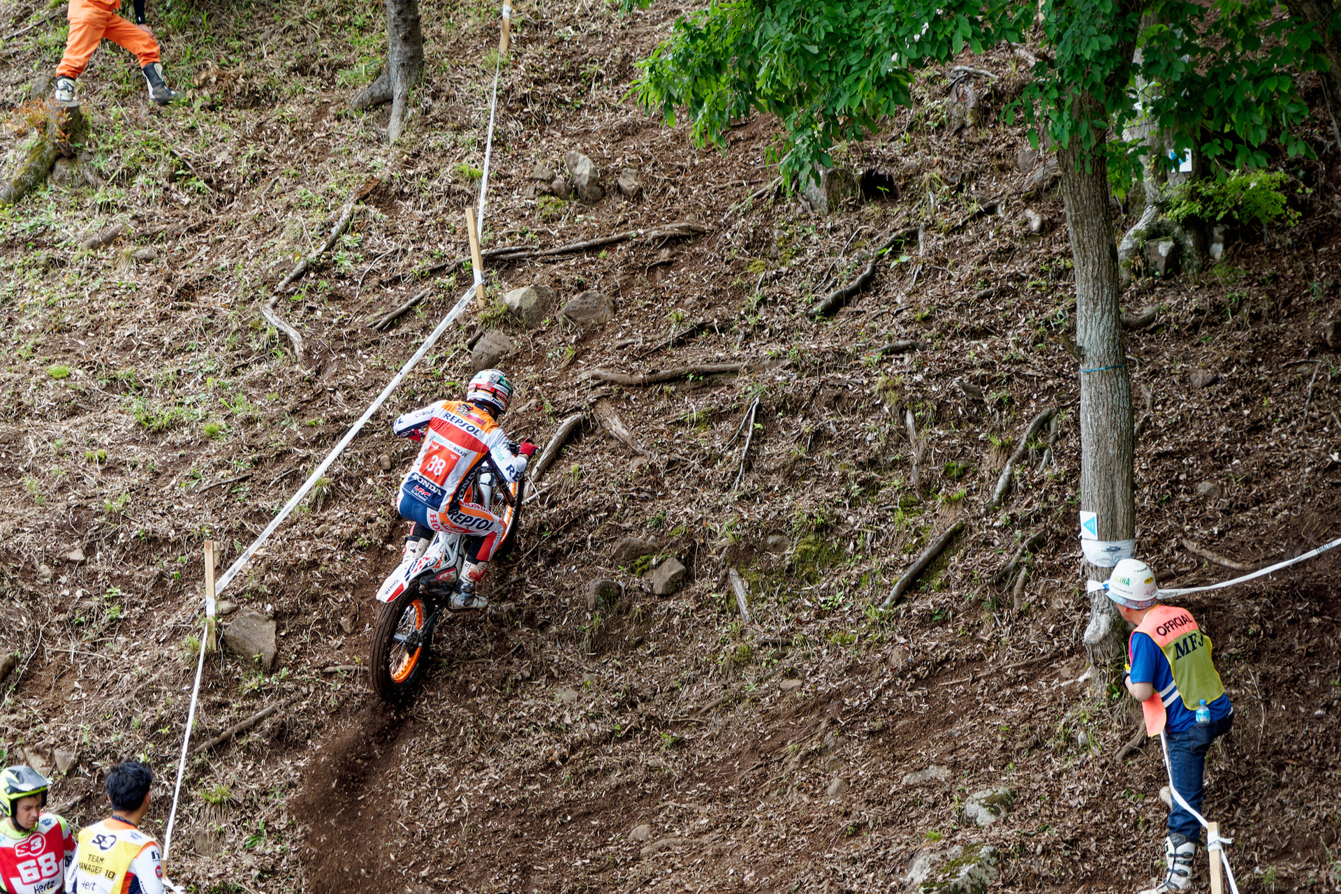 TrialGPクラス ガブリエル・マルセリ選手（1日目、2日目ともに4位）