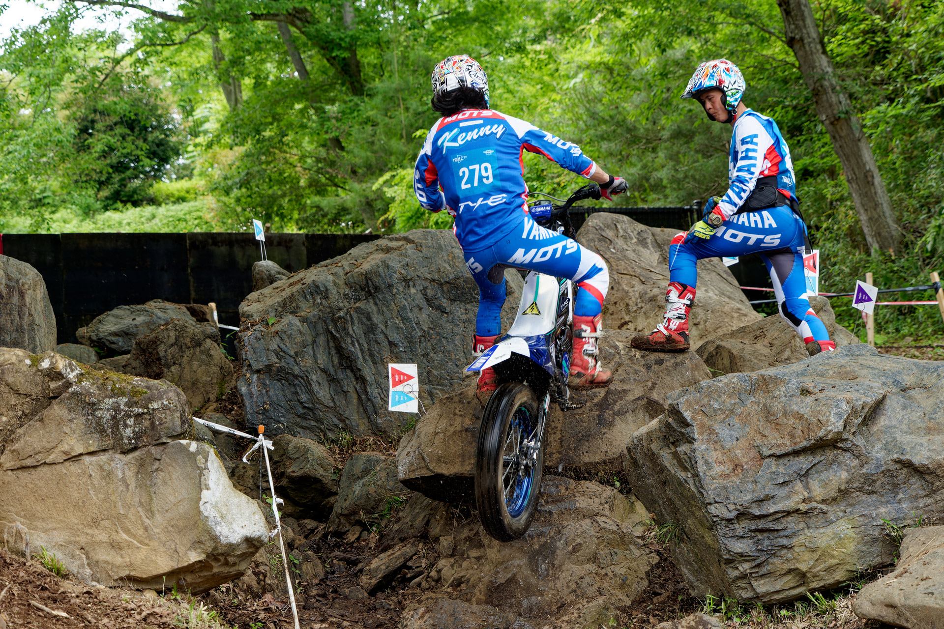 Trial2クラス 黒山健一選手（2日目4位）