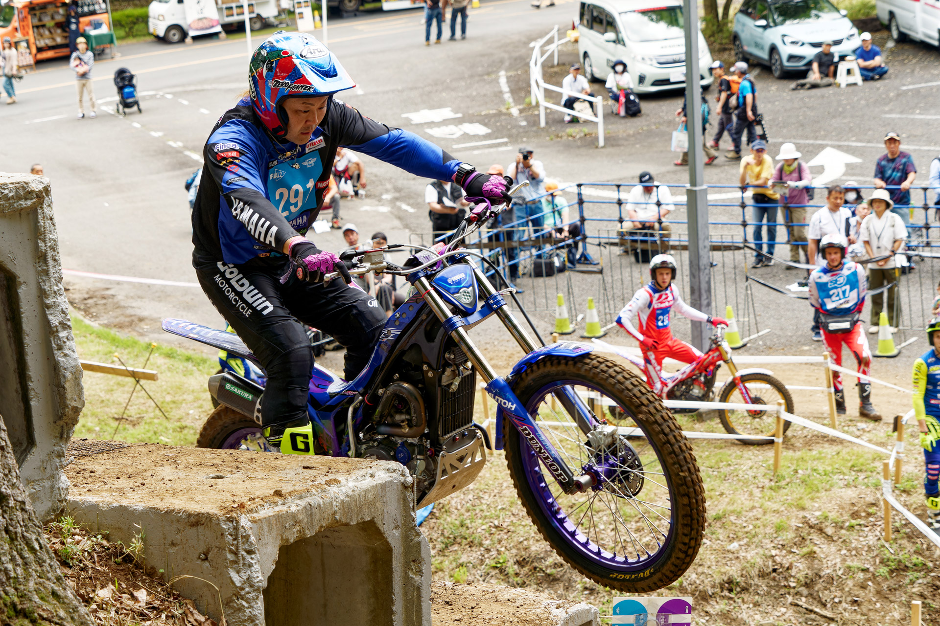 Trial2クラス 野崎史高選手（1日目5位）