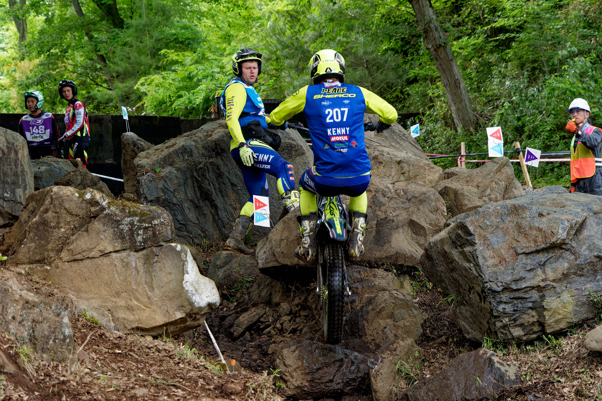 Trial2クラス ジャック・ピース選手（2日目3位）