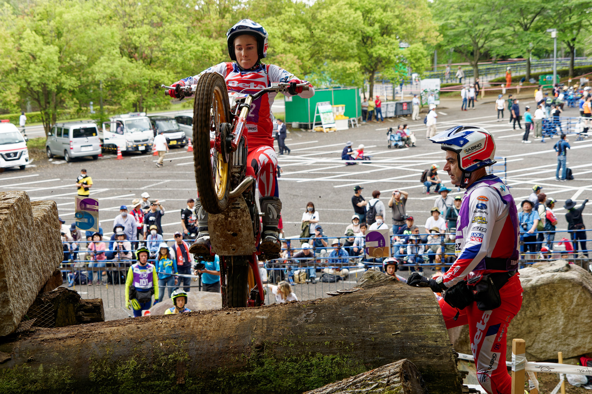 TrialGP Womenクラス アンドレア・ラビーノ選手（2日目3位）
