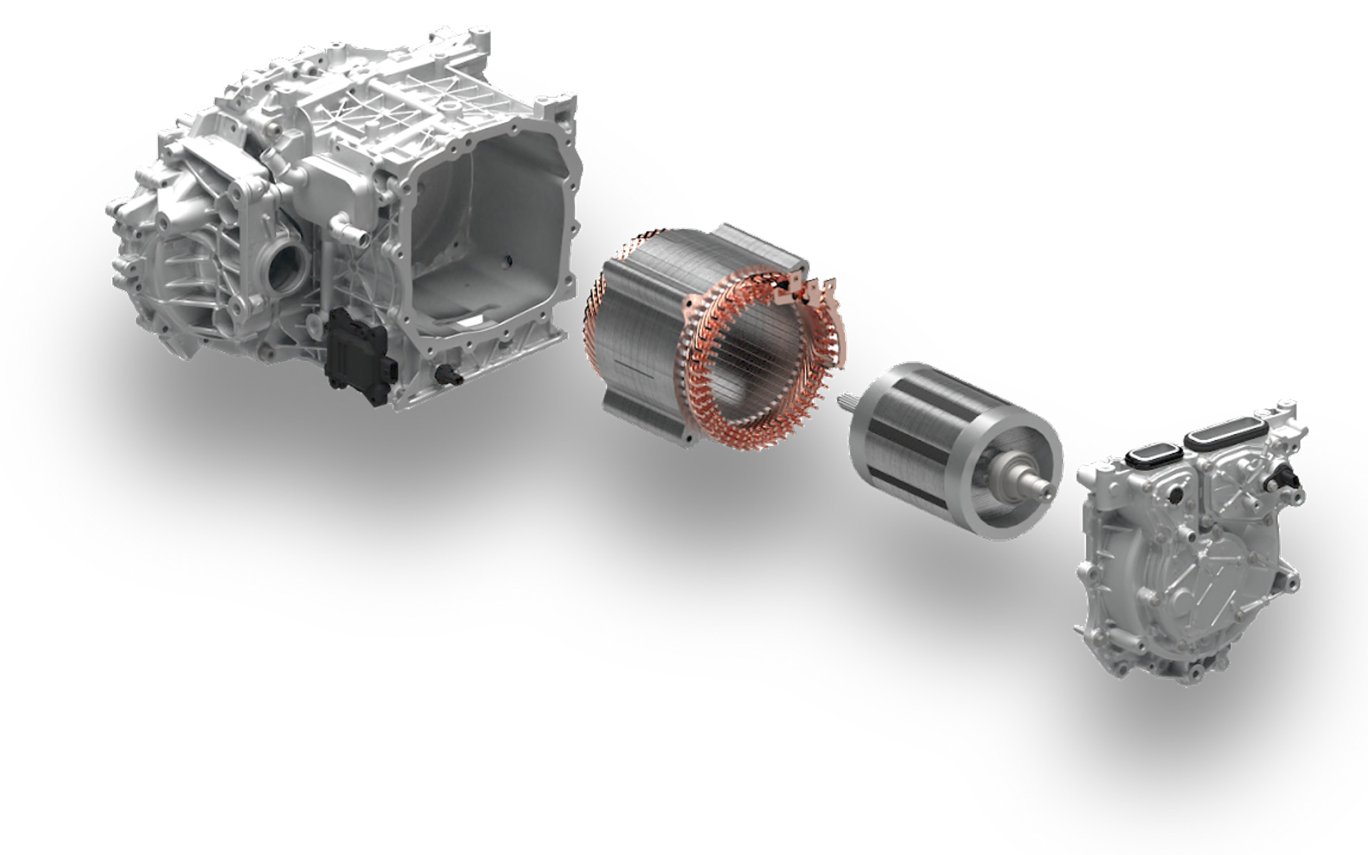 レアアース・マグネットを一切使用しない「EESM：巻線界磁形同期モータ」