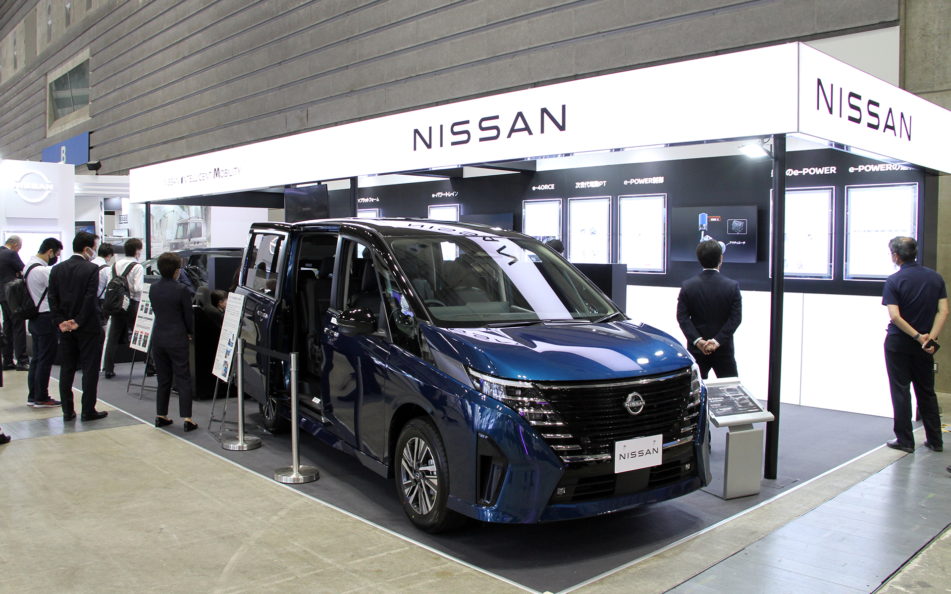 「人とくるまのテクノロジー展 2023 YOKOHAMA」の日産ブース