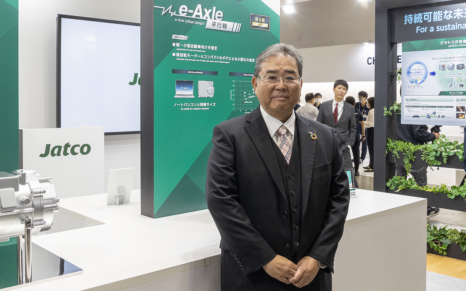 ジヤトコの未来を語った代表取締役社長兼CEOの佐藤朋由氏