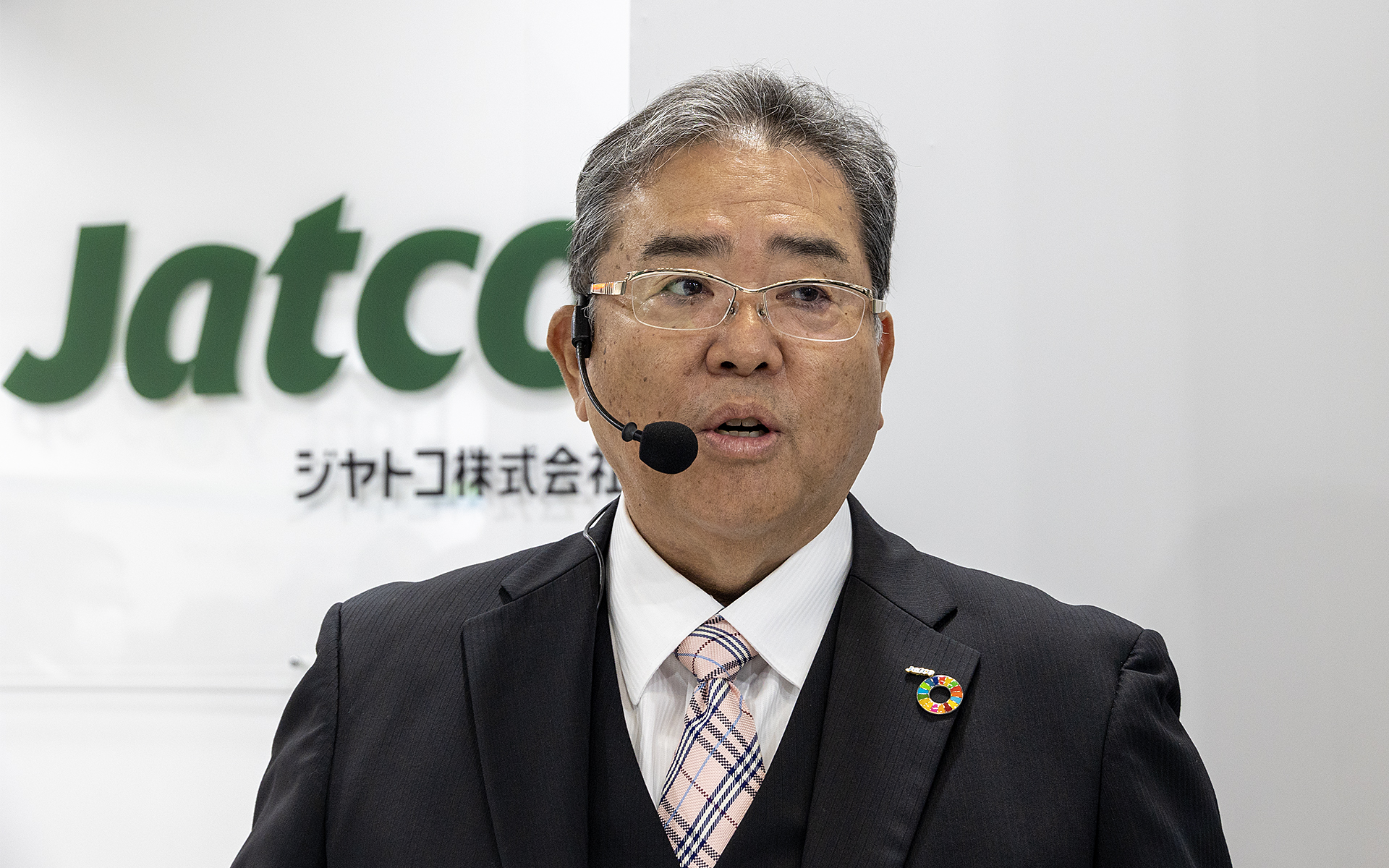 ジヤトコ株式会社 代表取締役社長兼CEOの佐藤朋由氏