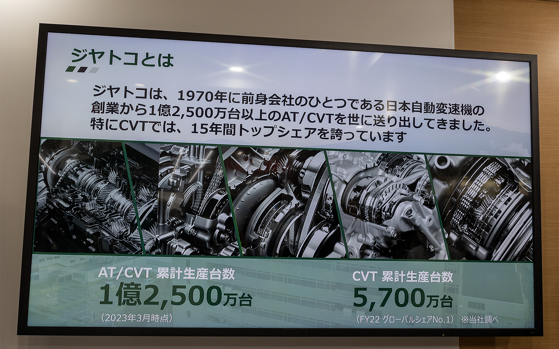 ジヤトコの歴史や業績について