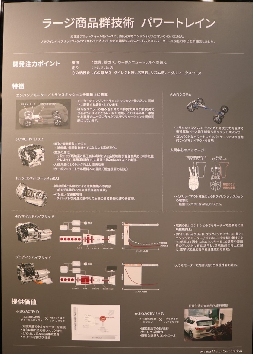 ラージ商品群技術　パワートレーン