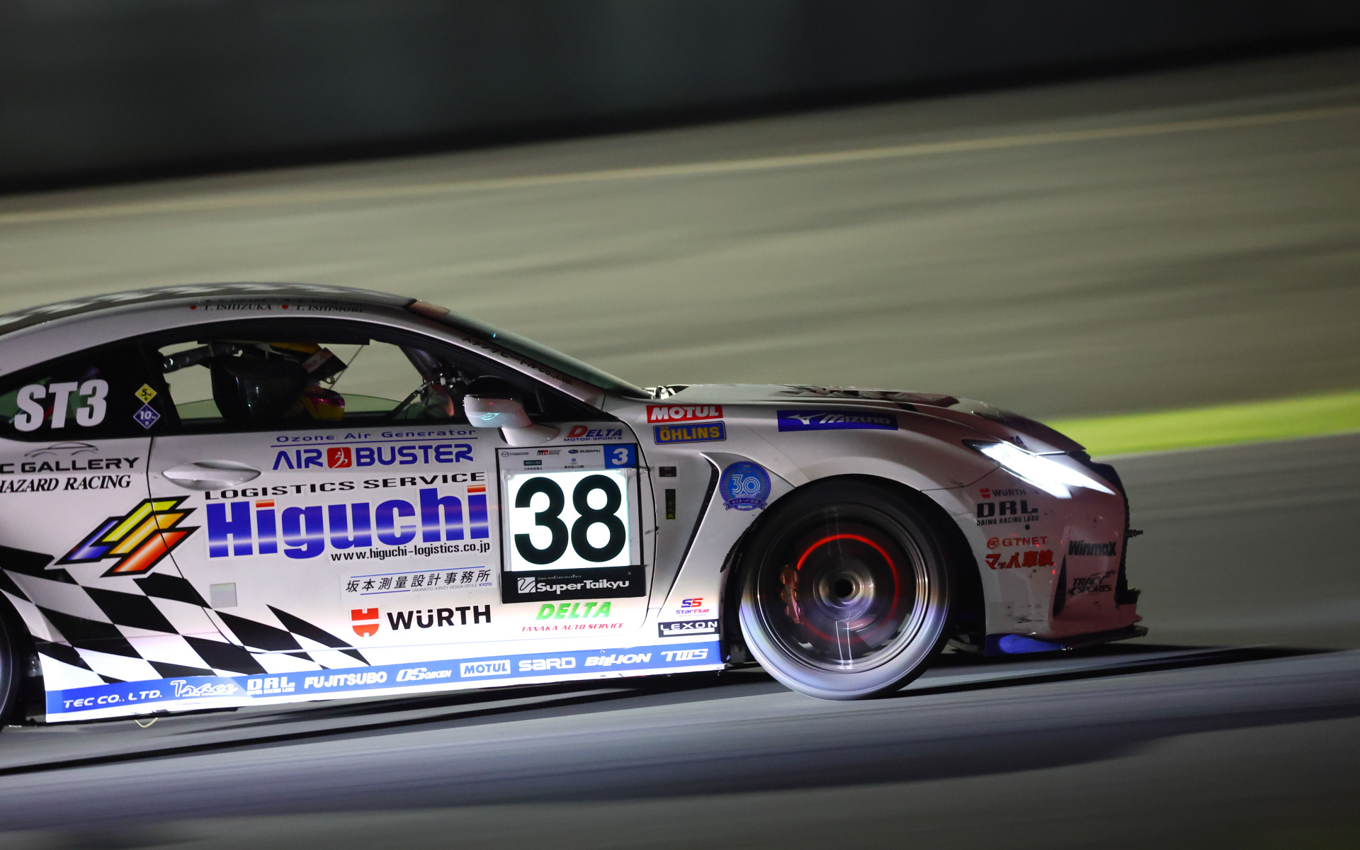 ST-3クラス 1位 No.38 ヒグチロジスティックサービス RC350 TWS