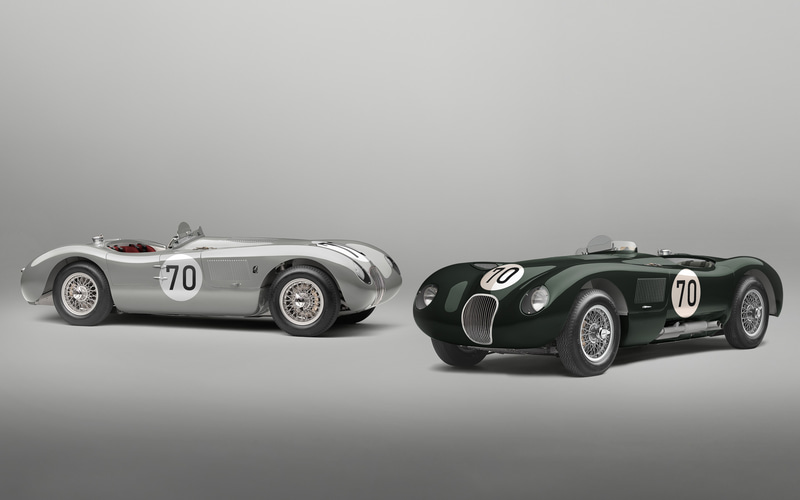 ジャガー、日本初上陸の「C-TYPE/D-TYPE コンティニュエーション」を
