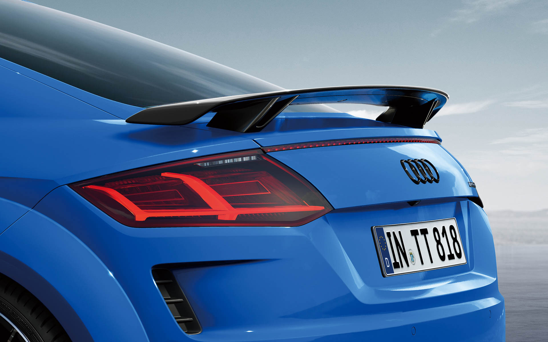 RSデザインのリアスポイラー