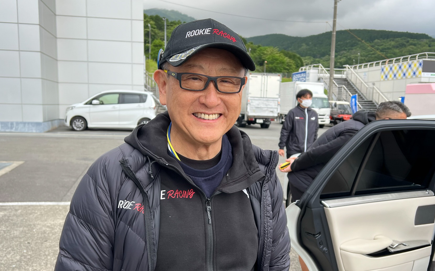 写真は、富士24時間レースに参戦した豊田章男氏