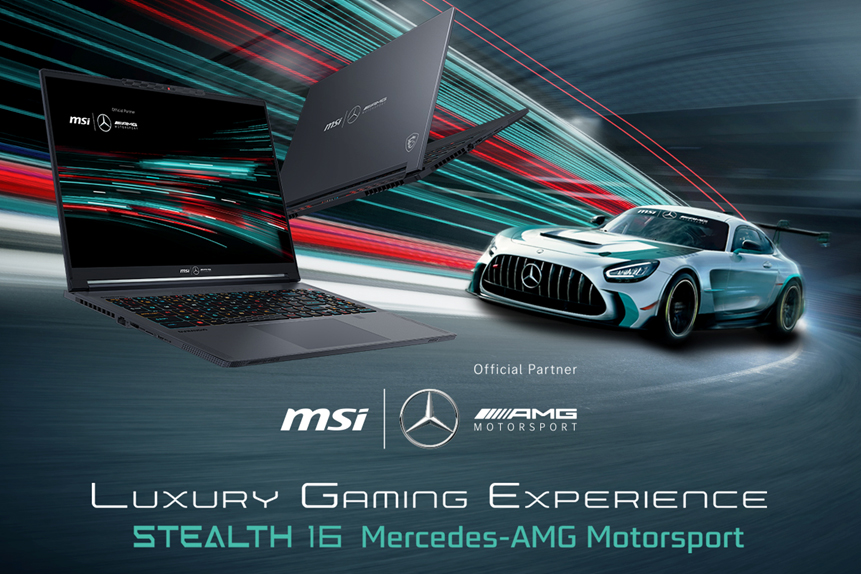MSIとMercedes-AMGのコラボノートPC