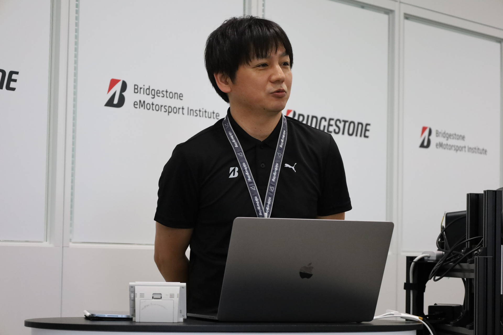 ブリヂストンモータースポーツ企画 推進部 課長の山本塁氏