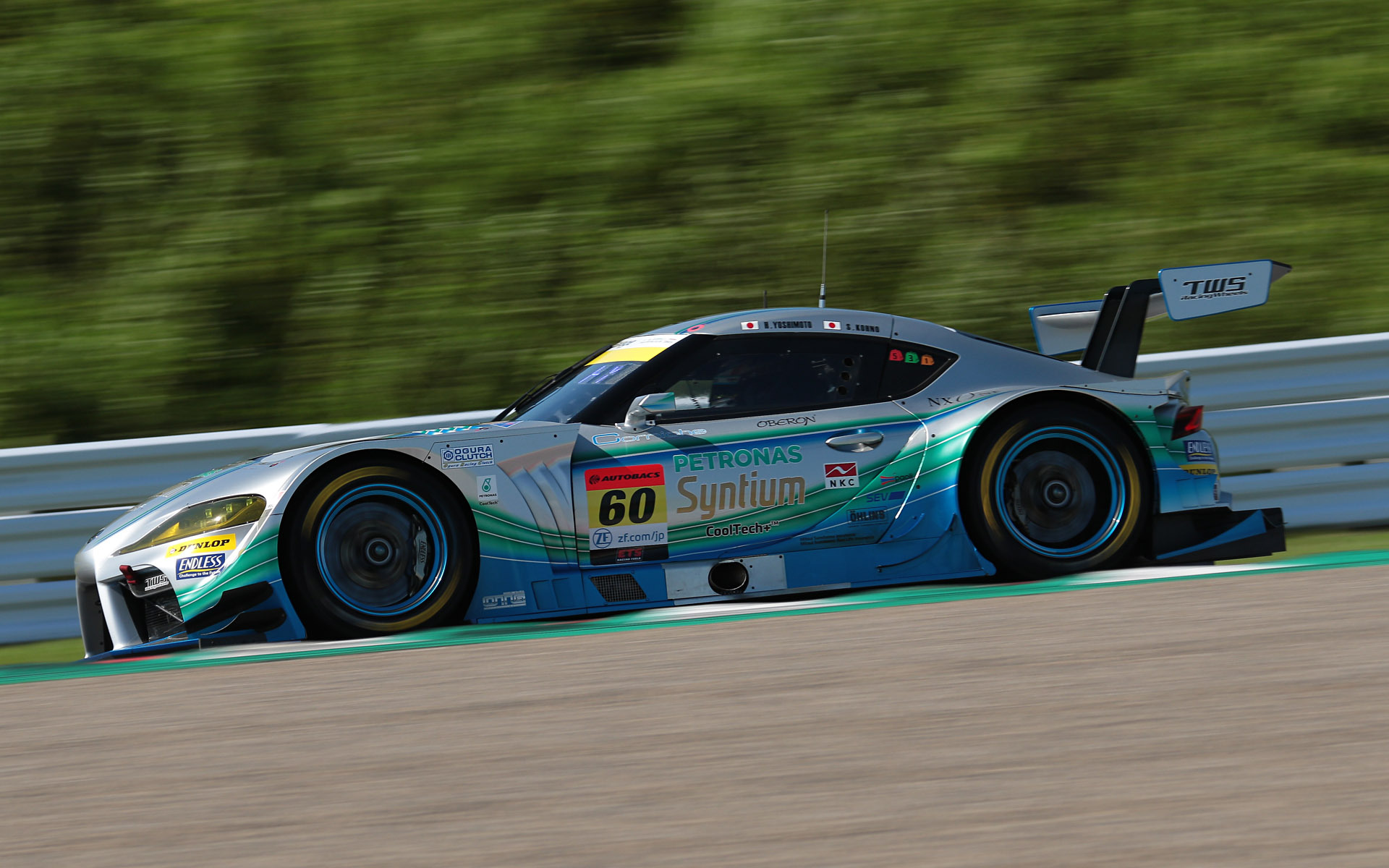 GT300クラス3位の60号車 Syntium LMcorsa GR Supra GT（吉本大樹/河野駿佑組、DL）