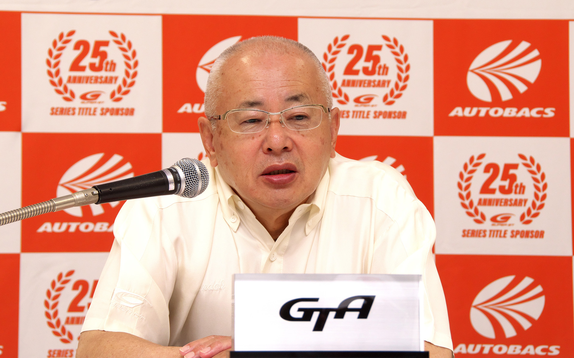 定例記者会見を行なった株式会社GTアソシエイション 代表取締役 坂東正明氏