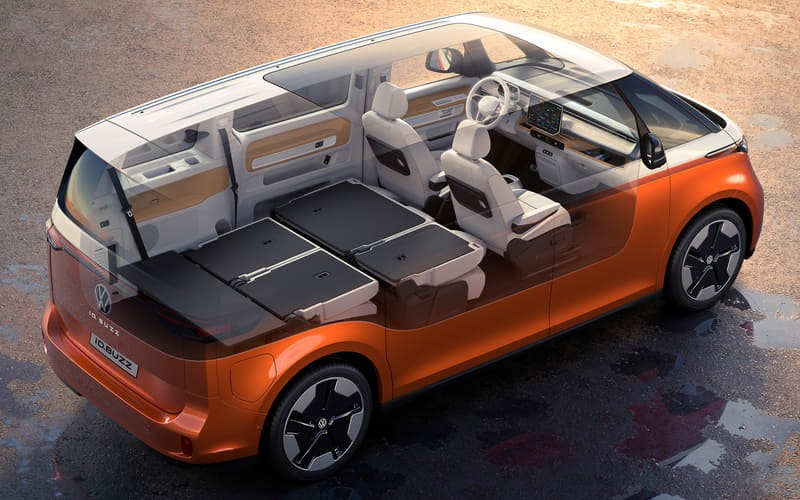 フォルクスワーゲン、新型バッテリEV「ID.Buzz（バズ）」のロング