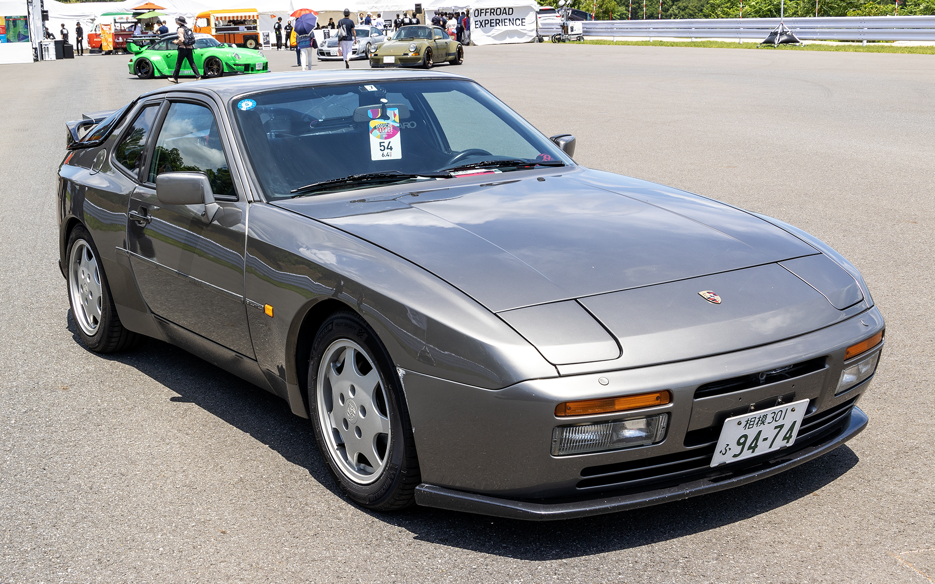 水冷４気筒ポルシェは少なかった。こちらは944