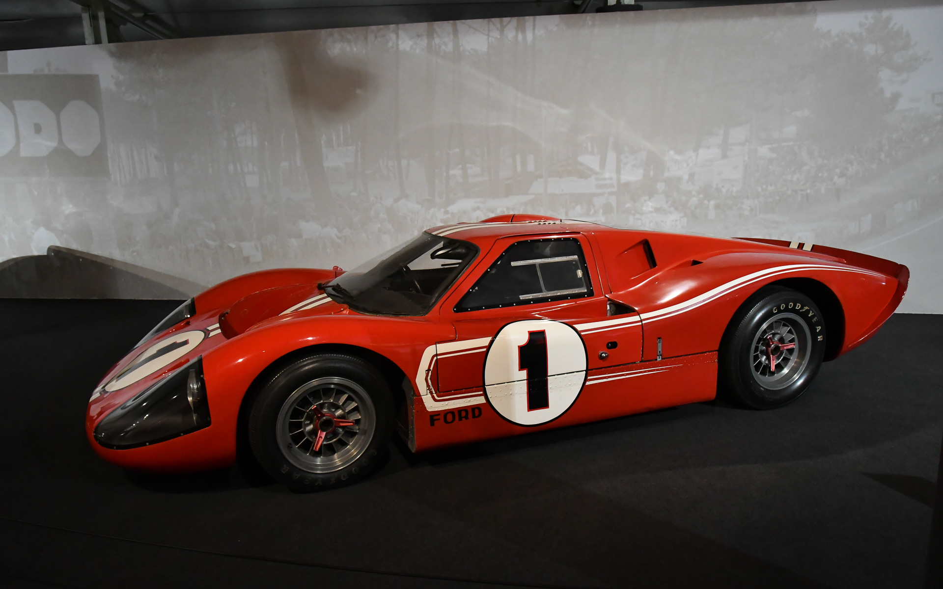 展示に加わった「フォード GT40 MKIV（1967年）」